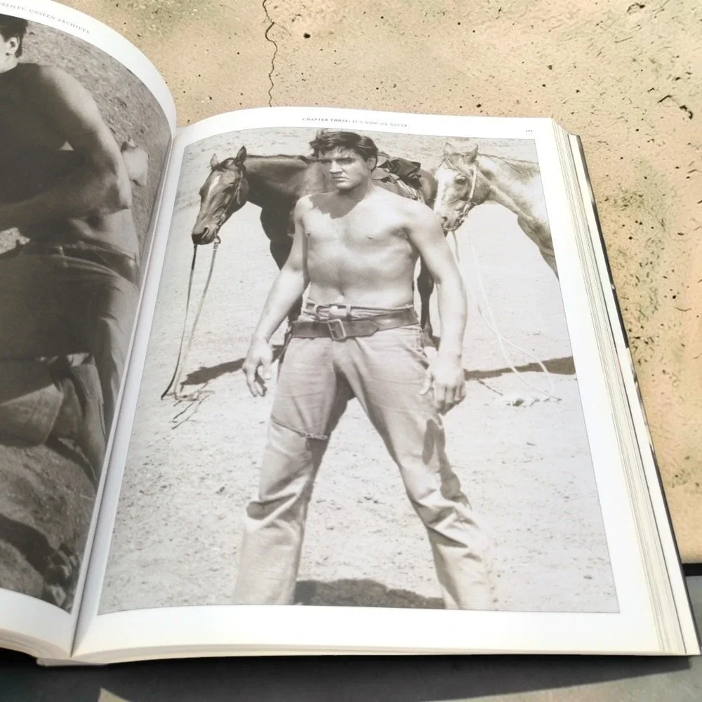 Vtg Elvis Presley Unseen Archives 2004 Marie Clayton Barnes Noble Book Rock Roll